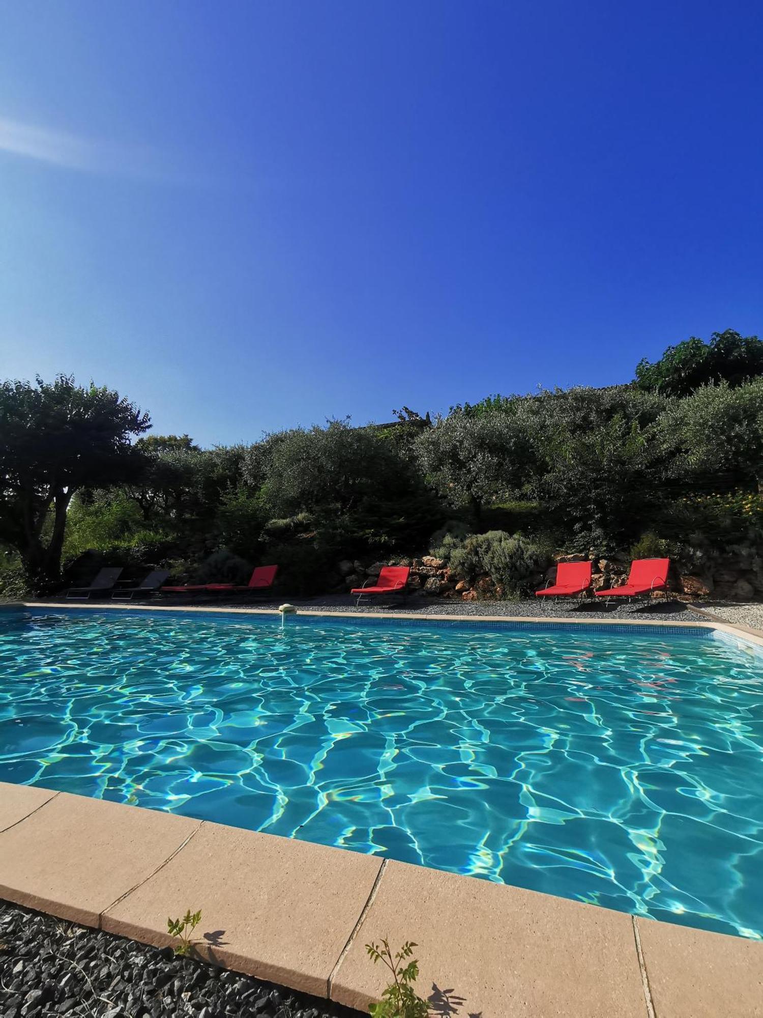 Bed and Breakfast Bastide Saint Bernard Le Thoronet Exterior foto