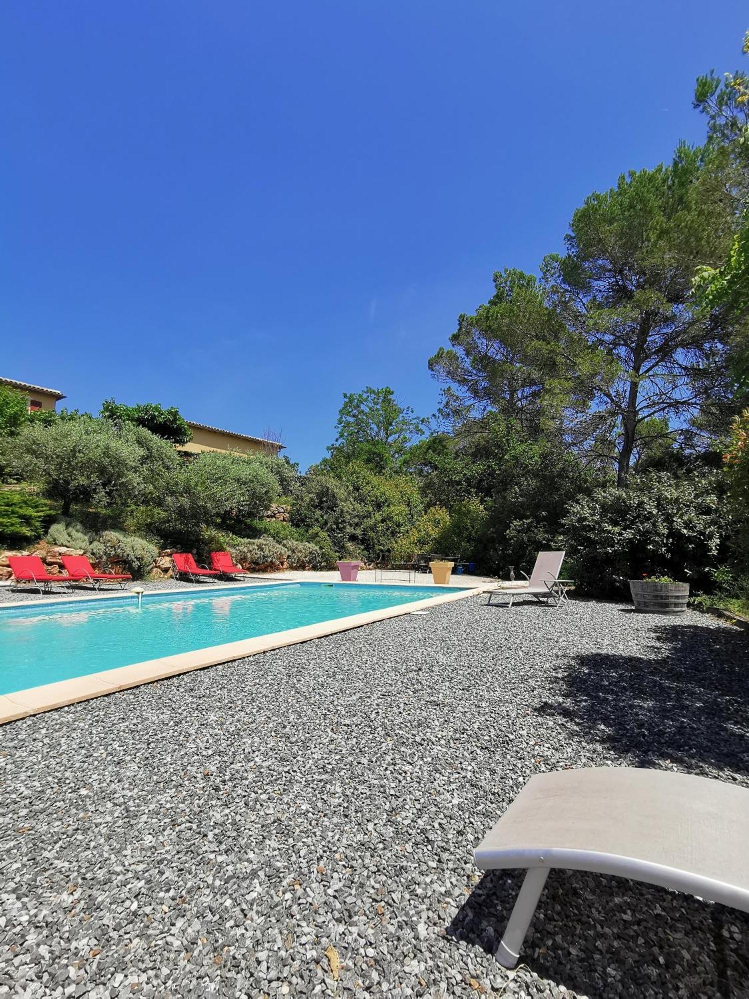Bed and Breakfast Bastide Saint Bernard Le Thoronet Exterior foto