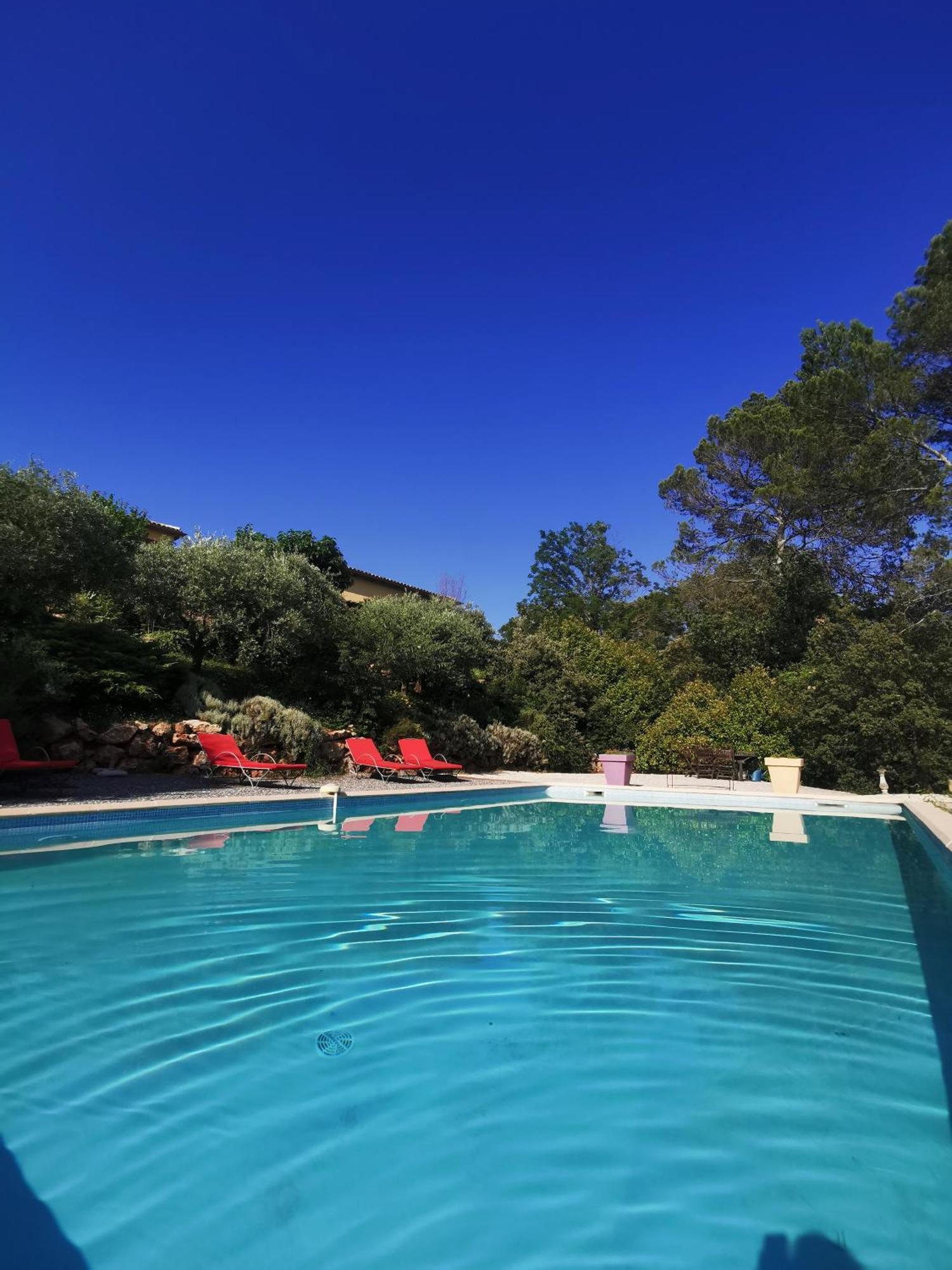 Bed and Breakfast Bastide Saint Bernard Le Thoronet Exterior foto