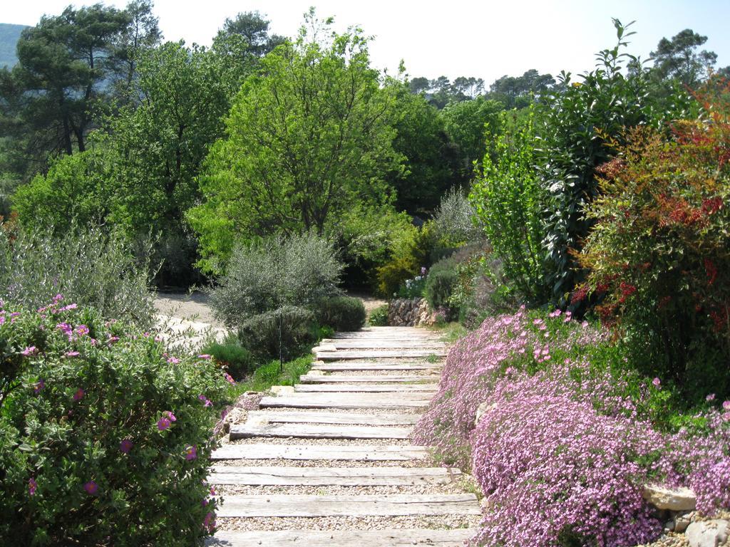 Bed and Breakfast Bastide Saint Bernard Le Thoronet Exterior foto